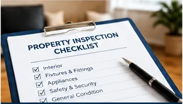 Property inspection checklist